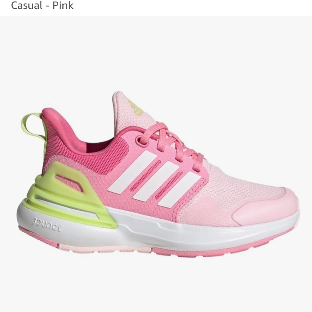 Adidas RAPIDA SPORT Kids -  Pink and Green Casual Shoes